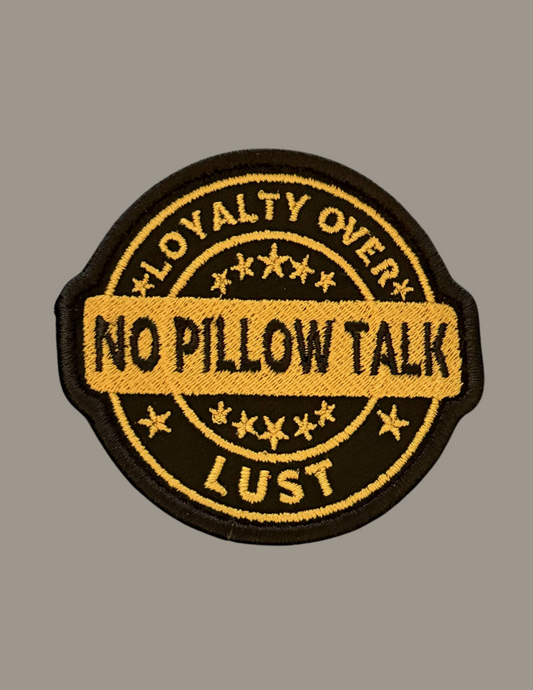 3" No Pillow Talk- Gold & Black